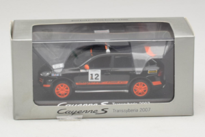 Porsche Cayenne S #12 Transsyberia 2007 Negro Naranja Minichamps 1:43 WAP02000918 Metal - imagen 5 de 5