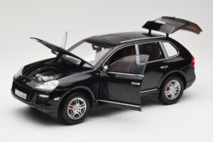Porsche Cayenne Turbo 957 Negro Norev 1:18 WAP02112317 Metal - imagen 2 de 8