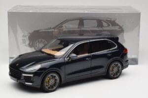 Porsche Cayenne Turbo S 958 Blue Metallic Minichamps 1:18 110064001 Metal - imagen 8 de 8