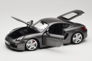 Porsche Cayman 981 S Gris Minichamps 1:18 WAP0210070D Metal - imagen 2 de 8