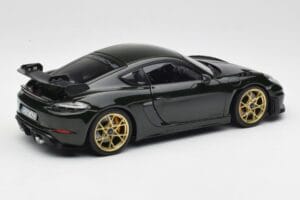 Porsche Cayman GT4 RS 982 Weissach Package Brewster Green Norev 1:18 187250 Metal - imagen 3 de 8