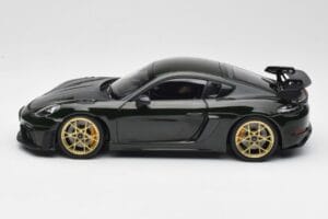 Porsche Cayman GT4 RS 982 Weissach Package Brewster Green Norev 1:18 187250 Metal - imagen 4 de 8