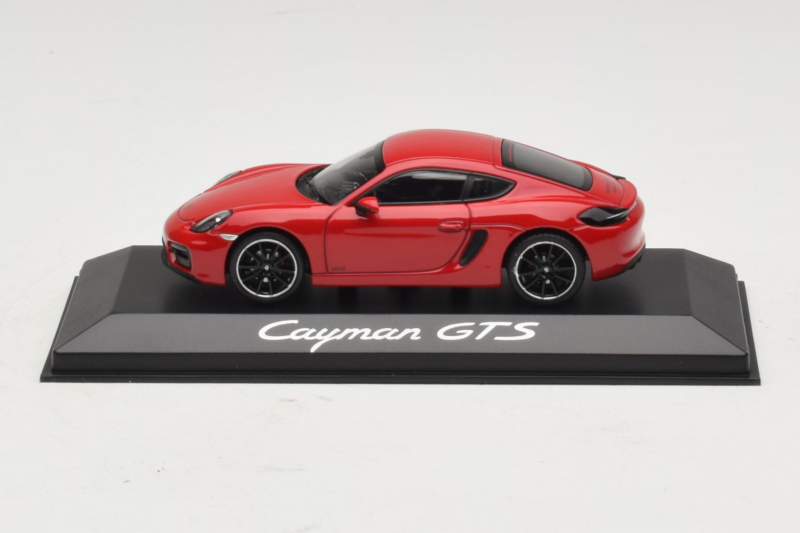 Porsche Cayman 981 GTS Rojo Minichamps 1:43 WAP0200150E Metal