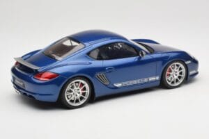 Porsche Cayman R 987.2 Aqua Blue Metallic GT Spirit 1:18 GT901 Resina - imagen 2 de 6
