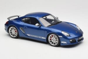 Porsche Cayman R 987.2 Aqua Blue Metallic GT Spirit 1:18 GT901 Resina - imagen 4 de 6