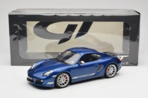 Porsche Cayman R 987.2 Aqua Blue Metallic GT Spirit 1:18 GT901 Resina - imagen 6 de 6