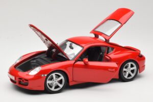 Porsche Cayman S 987.2 Rojo Maisto 1:18 31122 Metal - imagen 2 de 8