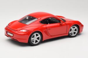 Porsche Cayman S 987.2 Rojo Maisto 1:18 31122 Metal - imagen 3 de 8