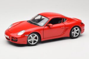 Porsche Cayman S 987.2 Rojo Maisto 1:18 31122 Metal