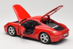 Porsche Cayman S 987.2 Rojo Maisto 1:18 31122 Metal - imagen 5 de 8