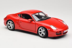 Porsche Cayman S 987.2 Rojo Maisto 1:18 31122 Metal - imagen 6 de 8