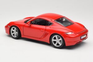 Porsche Cayman S 987.2 Rojo Maisto 1:18 31122 Metal - imagen 7 de 8