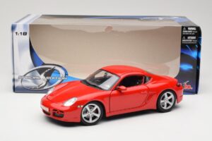 Porsche Cayman S 987.2 Rojo Maisto 1:18 31122 Metal - imagen 8 de 8