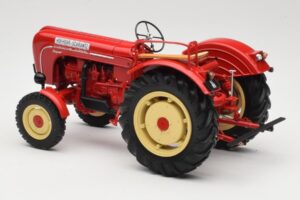 Porsche-Diesel Super Tractor Hofherr Schrantz Rojo Minichamps 1:18 109183071 Metal - imagen 7 de 8