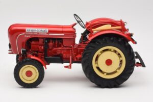 Porsche-Diesel Super Tractor Hofherr Schrantz Rojo Minichamps 1:18 109183071 Metal - imagen 4 de 8