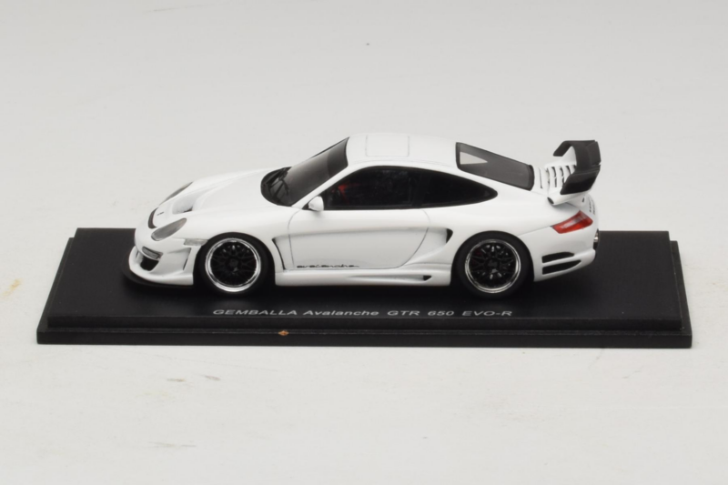 Porsche Gemballa Avalanche GTR 650 Evo 997 Blanco Spark 1:43 S0719 Resina