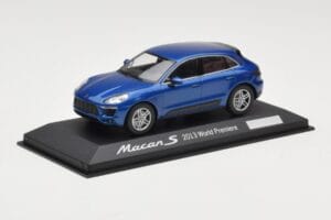 Porsche Macan 95B S Azul World Premiere Minichamps 1:43 WAP0201550E Metal - imagen 2 de 4