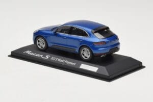 Porsche Macan 95B S Azul World Premiere Minichamps 1:43 WAP0201550E Metal - imagen 3 de 4
