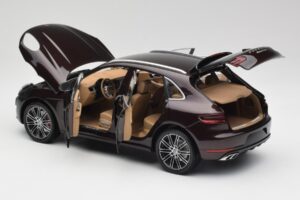 Porsche Macan 95B Turbo Caoba Metálico Minichamps 1:18 110062500 Metal - imagen 5 de 8