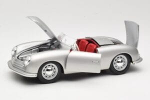 Porsche No. 1 Typ 356 Roadster Plata Maisto 1:18 50324 Metal - imagen 2 de 8