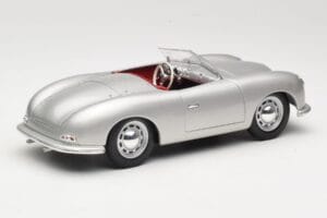 Porsche No. 1 Typ 356 Roadster Plata Maisto 1:18 50324 Metal - imagen 3 de 8