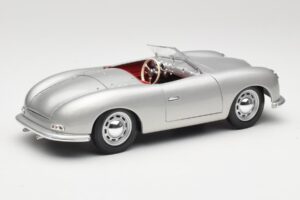 Porsche No. 1 356 Roadster Fish Plata Maisto 1:18 31853 Metal - imagen 3 de 8