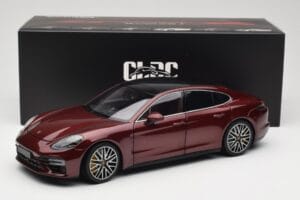 Porsche Panamera 971 Turbo S Rojo Metallic Minichamps 1:18 113061077 Metal - imagen 8 de 8