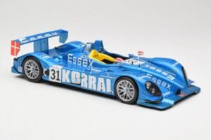 Porsche RS Spyder LMP2 #31 Team Essex C. Elgaard / J. Nielsen / K. Poulsen 24 Hours of Le Mans 2008 Norev 1:18 187519 Metal - imagen 4 de 6