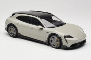 Porsche Taycan Cross Turismo Turbo S Chalk Grey Minichamps 1:18 155069302 Metal - imagen 4 de 6