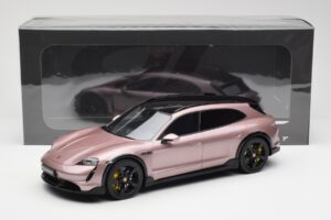 Porsche Taycan Turbo S Cross Turismo Rosa Metálico GT Spirit 1:18 GT440 Resina - imagen 6 de 6