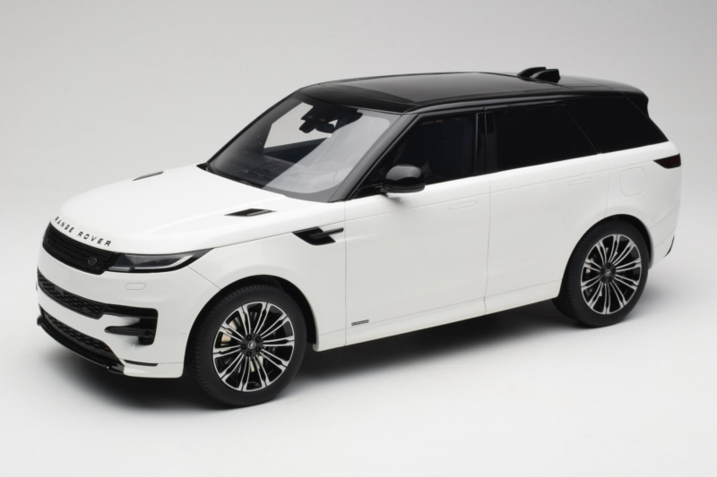 Range Rover Sport L461 P510e Fuji White GT Spirit 1:12 GT553 Resina