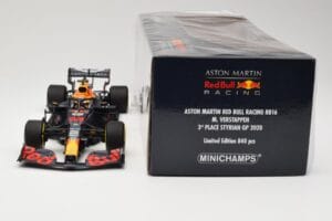 Red Bull Racing RB16 #33 M. Verstappen 3rd Place Styrian GP 2020 Minichamps 1:18 110200233 Metal - imagen 6 de 6