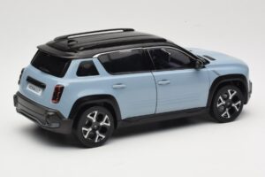 Renault 4 E-Tech Electric Cloud Blue Norev 1:18 185521 Metal - imagen 3 de 8