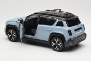 Renault 4 E-Tech Electric Cloud Blue Norev 1:18 185521 Metal - imagen 5 de 8
