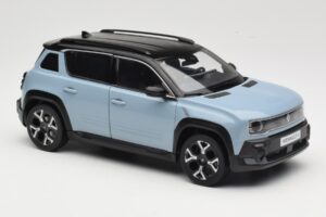 Renault 4 E-Tech Electric Cloud Blue Norev 1:18 185521 Metal - imagen 6 de 8