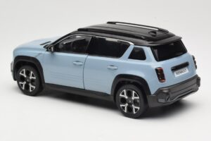 Renault 4 E-Tech Electric Cloud Blue Norev 1:18 185521 Metal - imagen 7 de 8