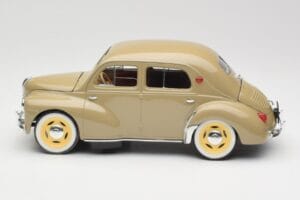 Renault 4CV Berline Gris Ardoise Solido 1:18 8059 Metal - imagen 4 de 8