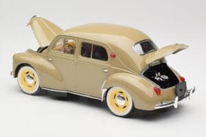 Renault 4CV Berline Gris Ardoise Solido 1:18 8059 Metal - imagen 5 de 8
