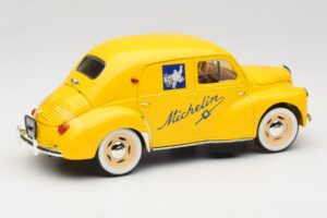 Renault 4CV Michelin Yellow Solido 1:18 82002 Metal - imagen 2 de 6