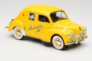 Renault 4CV Michelin Yellow Solido 1:18 82002 Metal - imagen 4 de 6