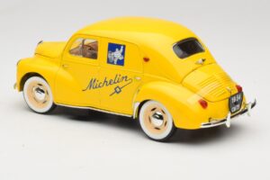 Renault 4CV Michelin Yellow Solido 1:18 82002 Metal - imagen 5 de 6