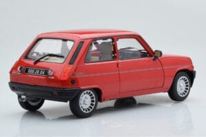 Renault 5 Alpine Turbo Rojo Norev 1:18 185243 Metal - imagen 4 de 8