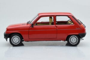 Renault 5 Alpine Turbo Rojo Norev 1:18 185243 Metal - imagen 5 de 8
