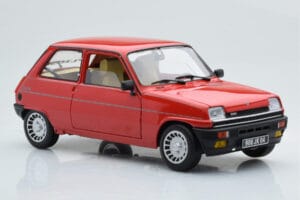 Renault 5 Alpine Turbo Rojo Norev 1:18 185243 Metal - imagen 6 de 8