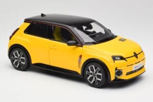 Renault 5 E-Tech Pop Amarillo & Negro Norev 1:18 185500 Metal - imagen 2 de 8