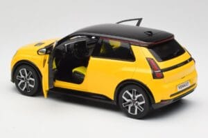 Renault 5 E-Tech Pop Amarillo & Negro Norev 1:18 185500 Metal - imagen 5 de 8