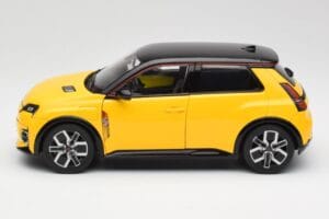 Renault 5 E-Tech Pop Amarillo & Negro Norev 1:18 185500 Metal - imagen 6 de 8