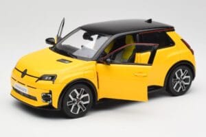 Renault 5 E-Tech Pop Amarillo & Negro Norev 1:18 185500 Metal - imagen 7 de 8