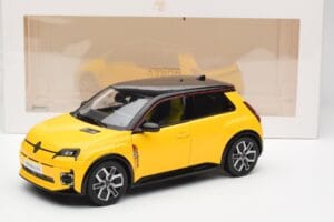 Renault 5 E-Tech Pop Amarillo & Negro Norev 1:18 185500 Metal - imagen 8 de 8