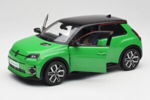 Renault 5 E-Tech Electric Pop Verde & Negro Norev 1:18 185502 Metal - imagen 2 de 8